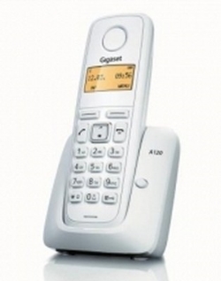 Siemens TELEFONO CORDLESS GIGASET A120 BIANCO (S30852H2401K102)